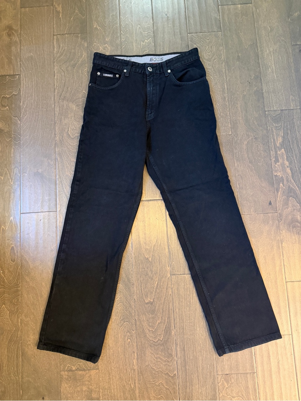 Hugo Boss Black Straight-Leg Jeans